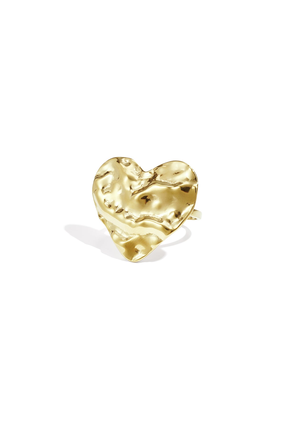 Coréa RVS Statement Ring Goud & Zilver Goud — RVS Waterproof Nikkelvrij | Tudor Gems