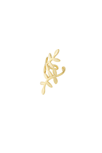 Goud & Zilver Flora Ear Cuff RVS Goud & Zilver – productfoto | Tudor Gems