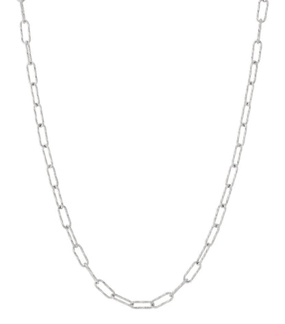Elegant Long Necklace in Silver & Gold for Everyday Wear