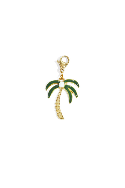 Palma RVS Palmboom Bedel Groen — RVS Waterproof Nikkelvrij | Tudor Gems